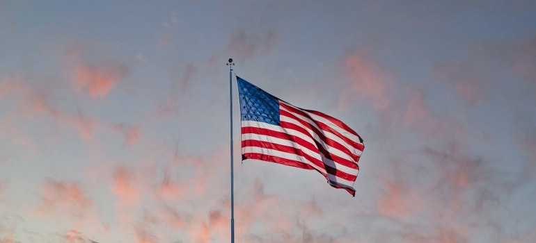 The USA flag