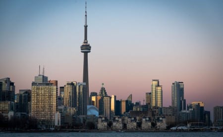 A photo of a city. Get informed before planning a move to Ontario after college graduation