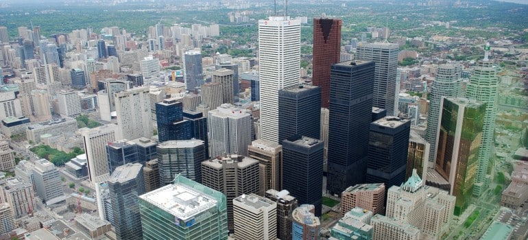 skyscrapers in Canada