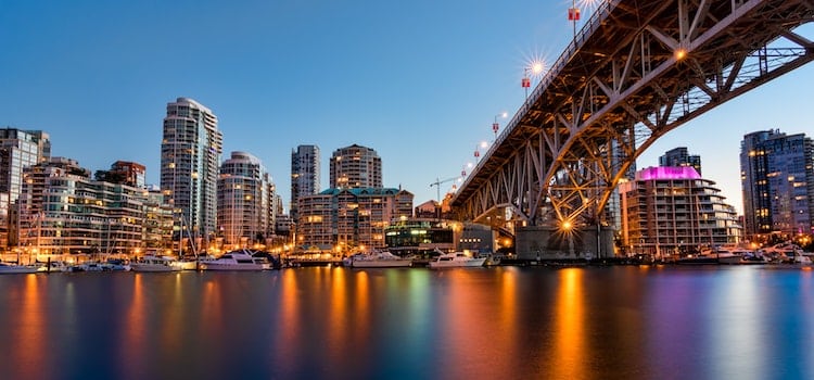 A bridge in Vancouver.