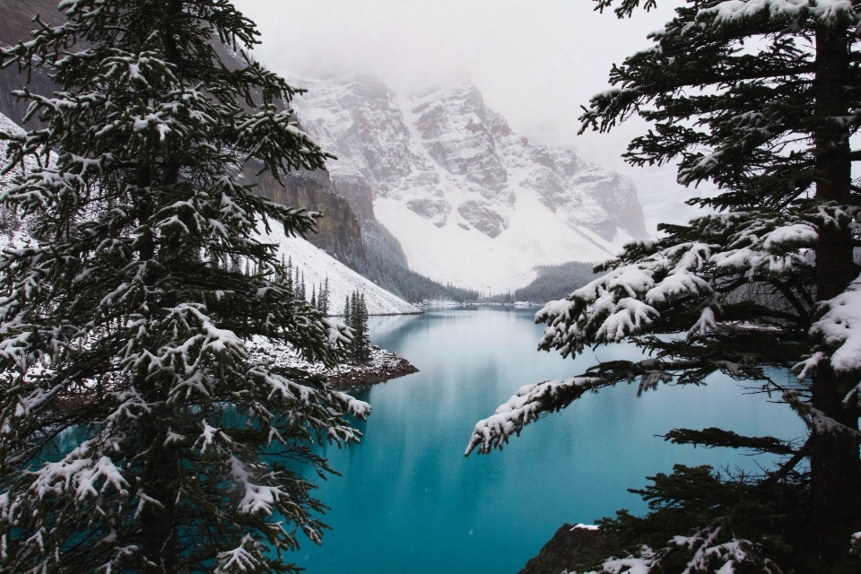 beautiful scenery in canada is among the best benefits of moving during winter in Canada