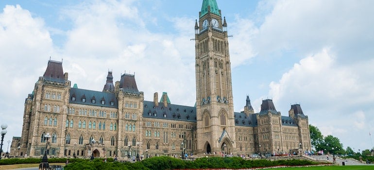picture of Parliament Hill in Ottawa