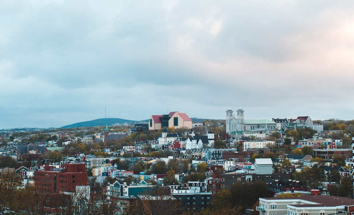 St. John's city panorama