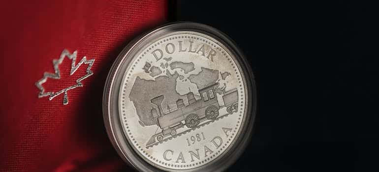 a Canadian dollar