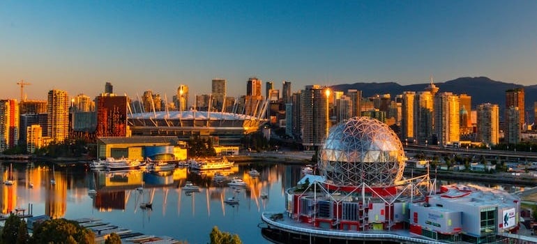 A view of Vancouver