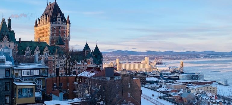 A view of Quebec City