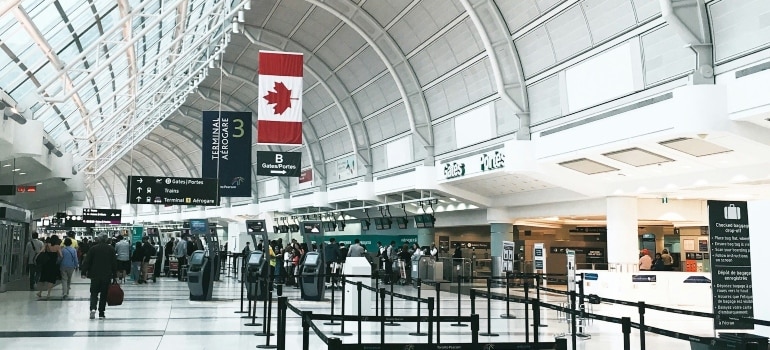 Airport in Toronto