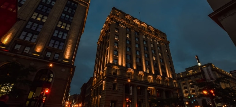 Buildings in Montreal