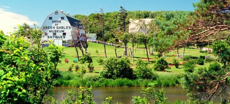 Anne of Green Gables Museum on a day visited by movers Prince Edward Island’ home for the first time.